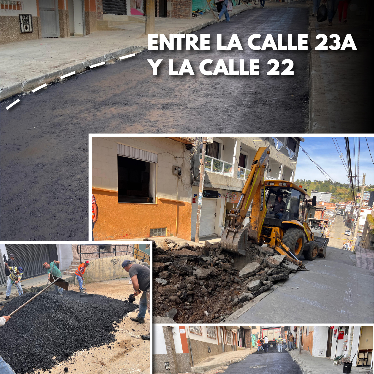 Continuamos Mejorando la Malla Vial de Yarumal: Nuevas Intervenciones en Camino